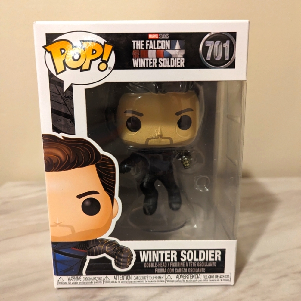 Winter Soldier from Falcon and the Winter Soldier Funko Pop